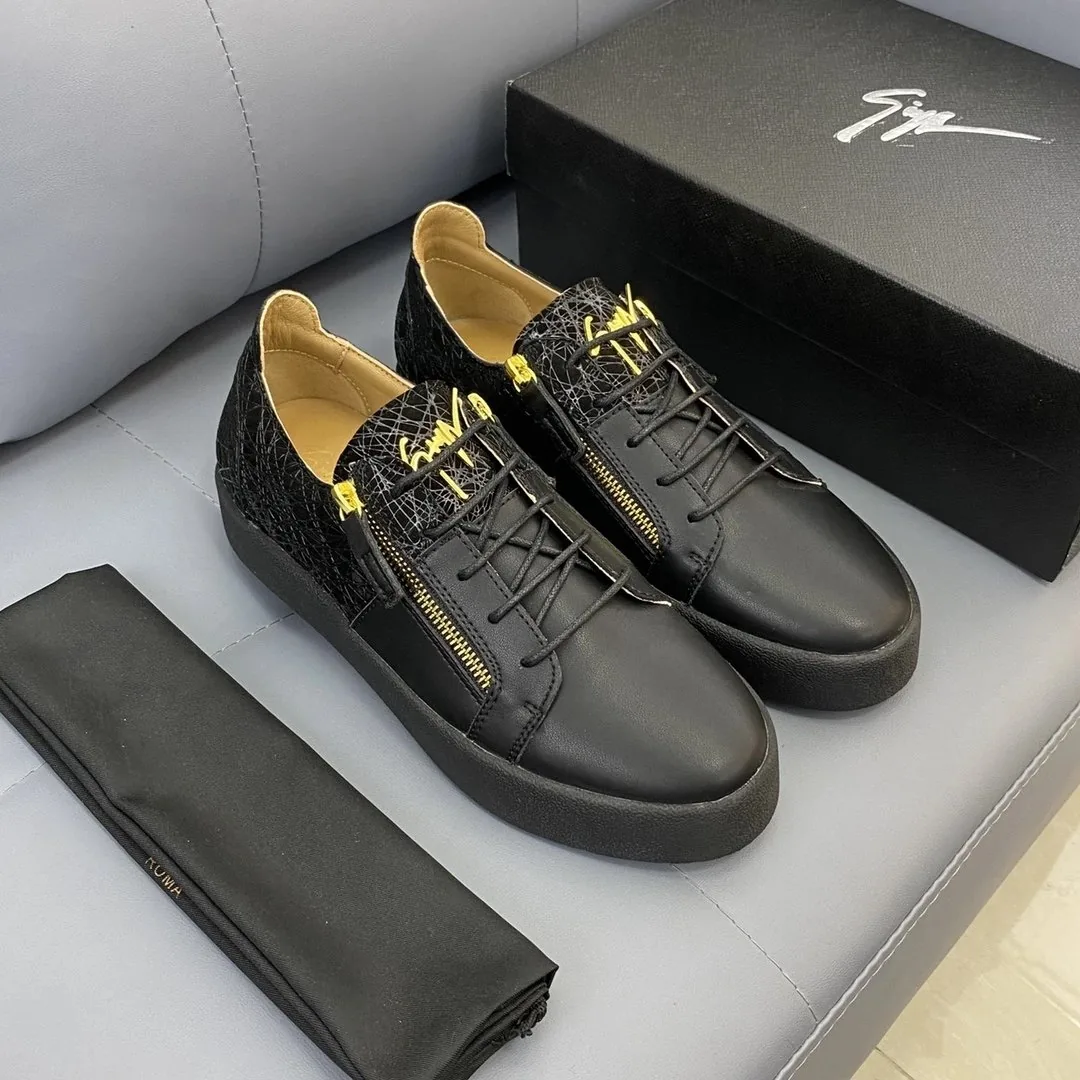 Giuseppe Zanotti Kriss High-Top Cream Sneakers — Photo 7