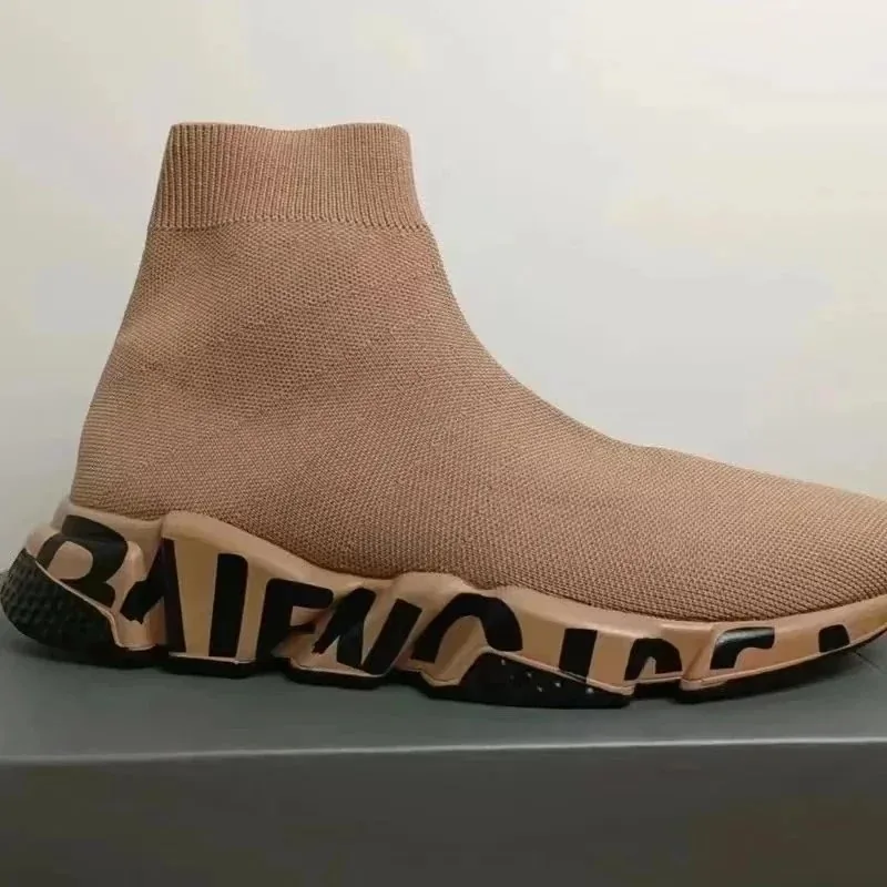 Balenciaga Speed Trainer White High-Top Sneakers — photo 4