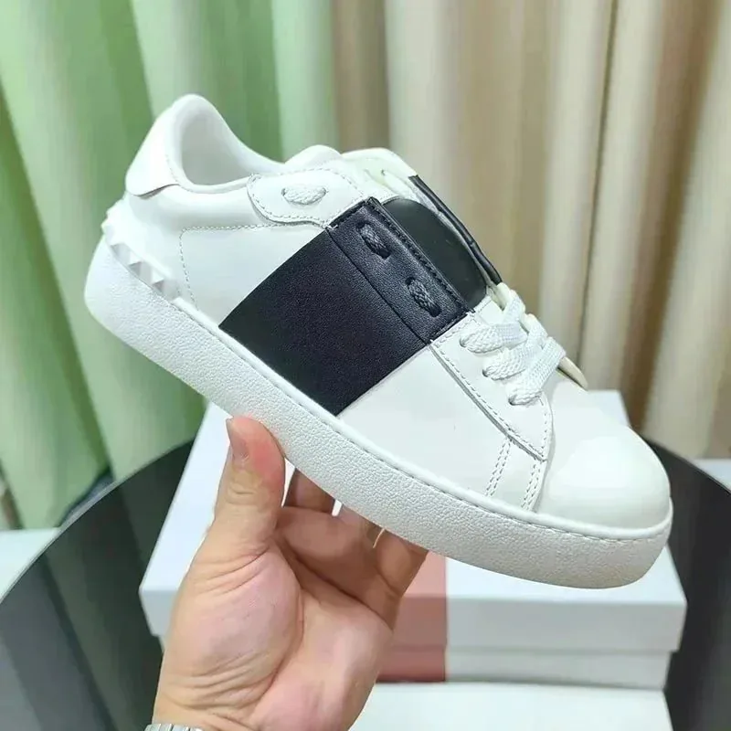 Valentino Open Sneaker Black Trainers — Photo 7
