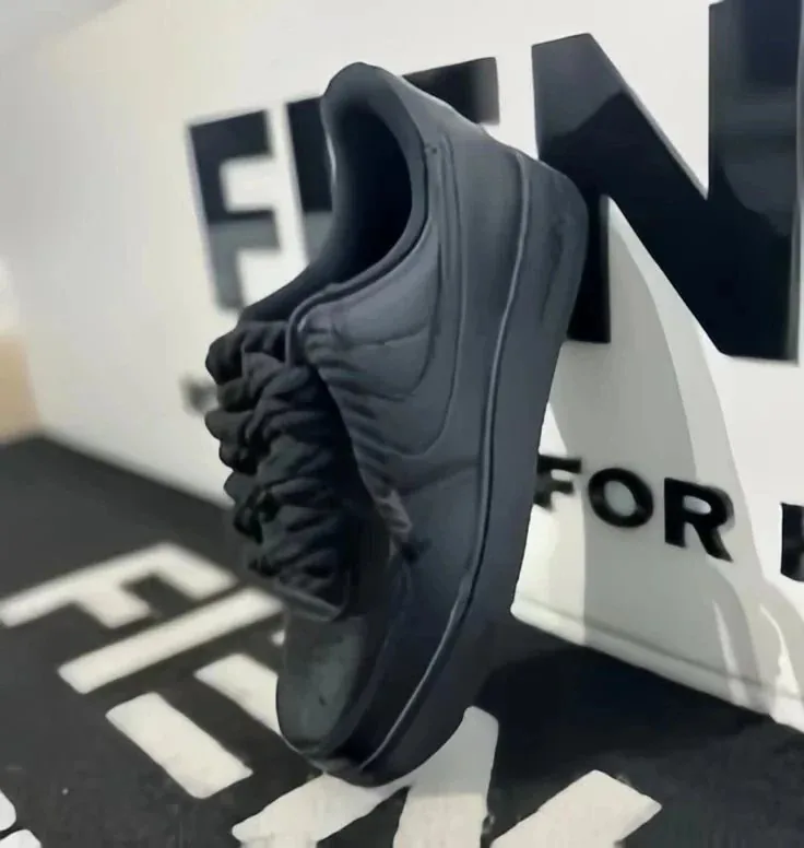 Nike Air Force 1 New White Lace-Up Sneakers — QC