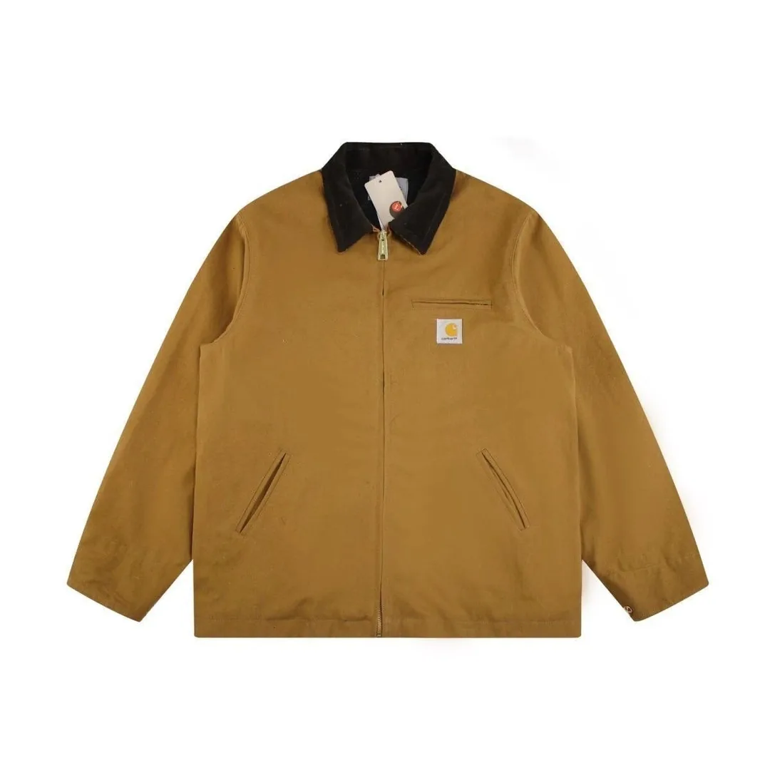 Carhartt Washed Denim Work Jacket — Photo 13