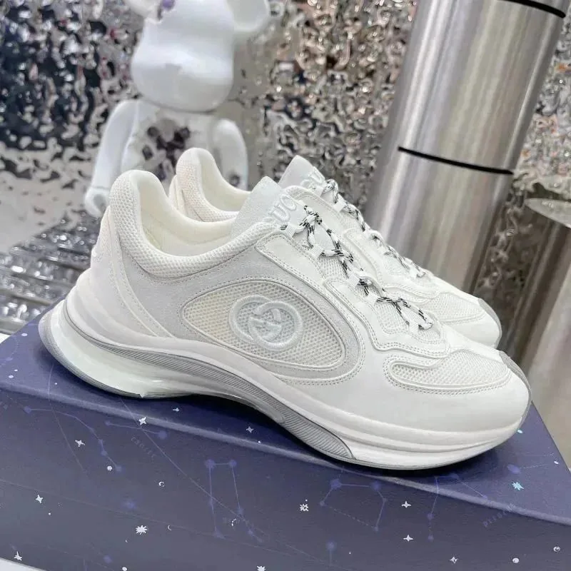 Gucci Run Beige Sneakers — QC