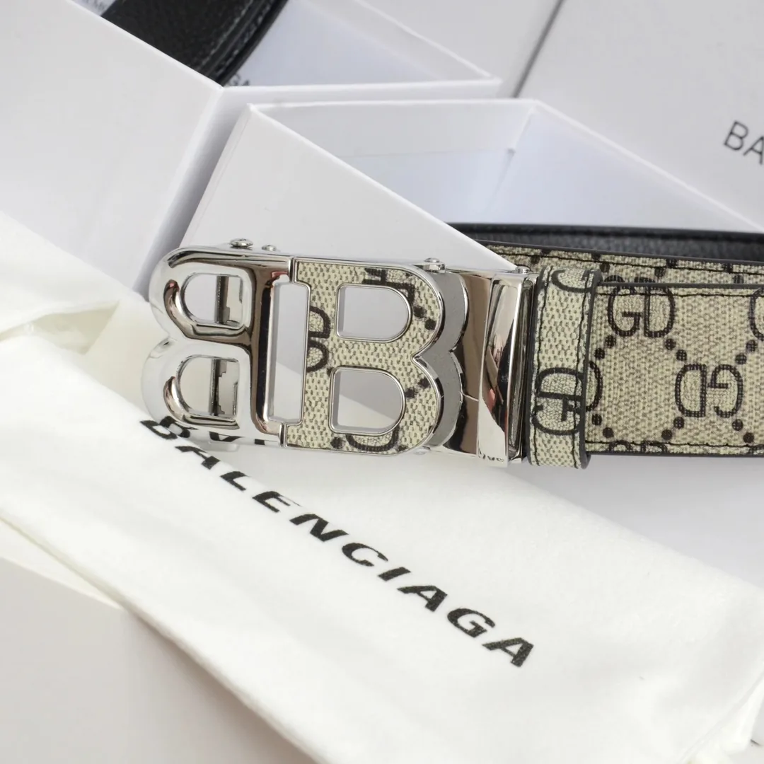 Balenciaga Signature Coated Canvas Belt — QC
