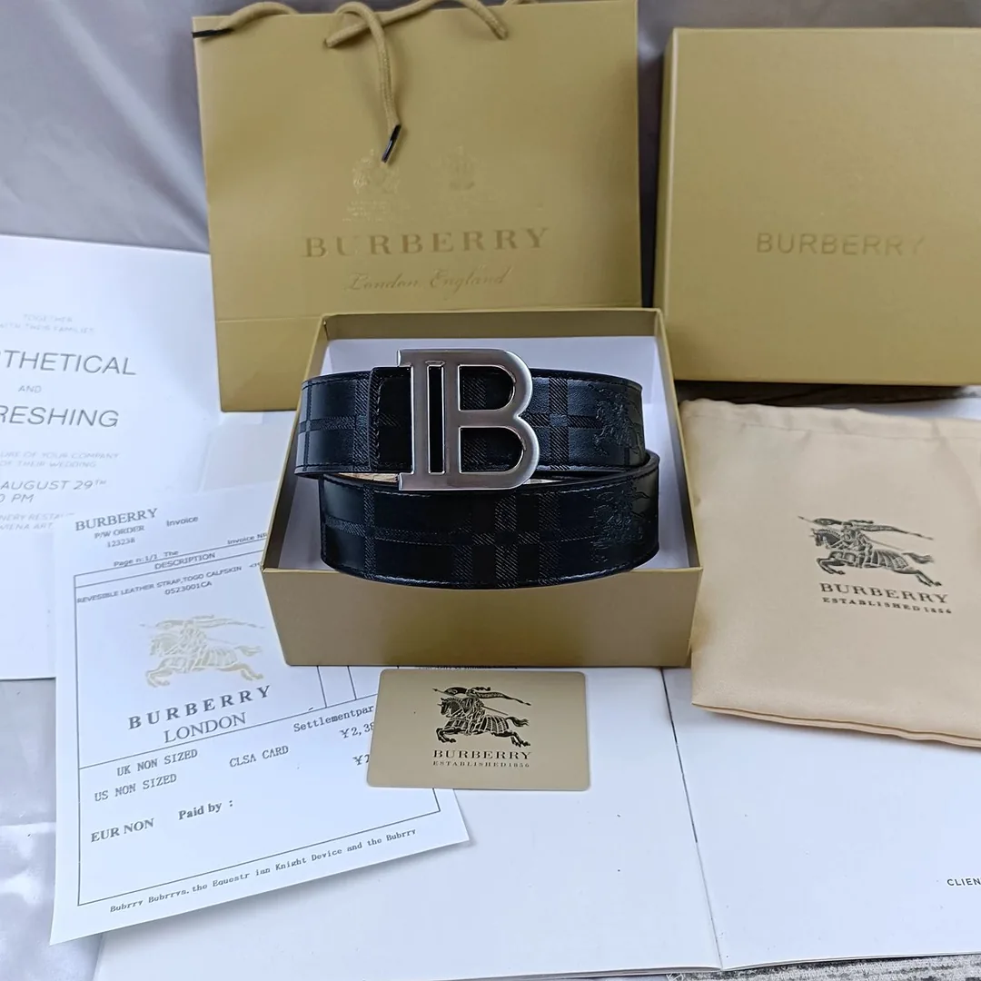 Burberry Leather Belt — Photo 3