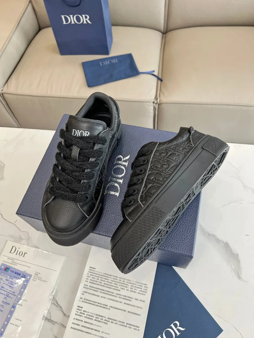 Dior B23 White Low-Top Tennis Sneakers — photo 11