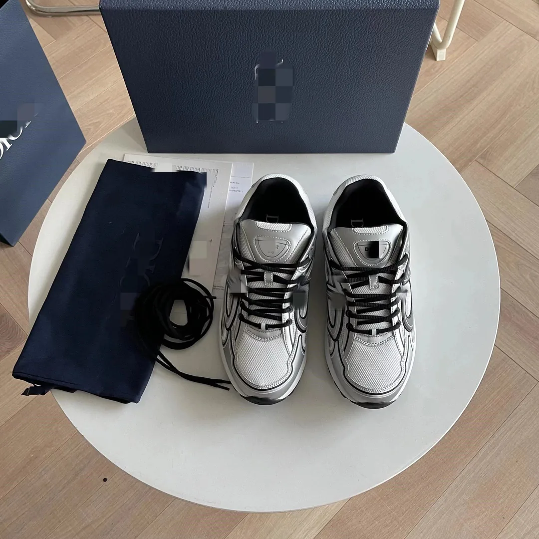 Dior B30 Beige Reflective Sneakers — QC