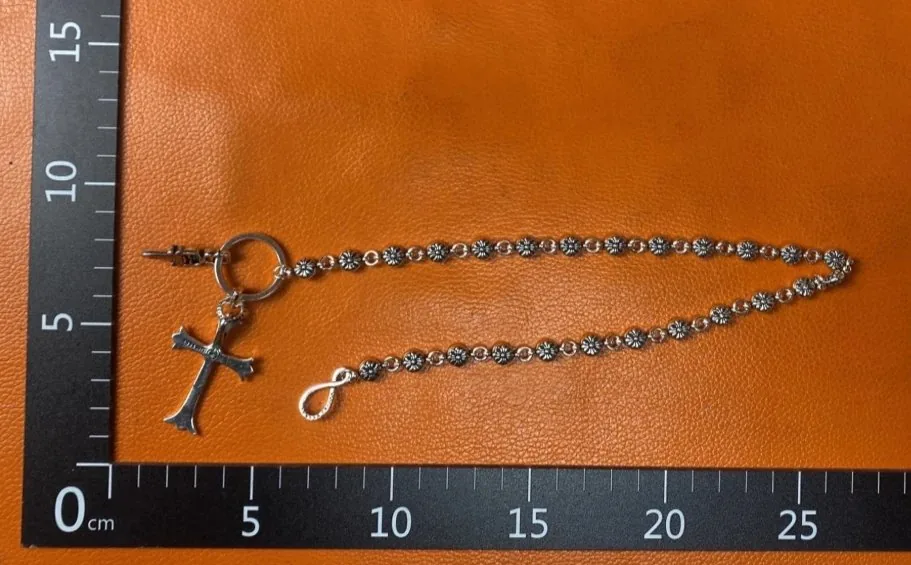 Silver Cross Waist Chain — Photo 10