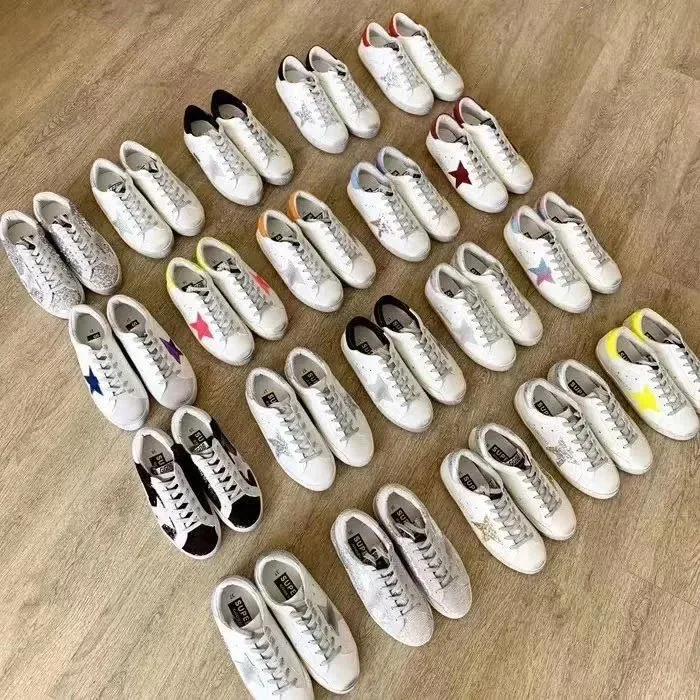 Golden Goose Super-Star Superstar Distressed Sneakers — photo 4