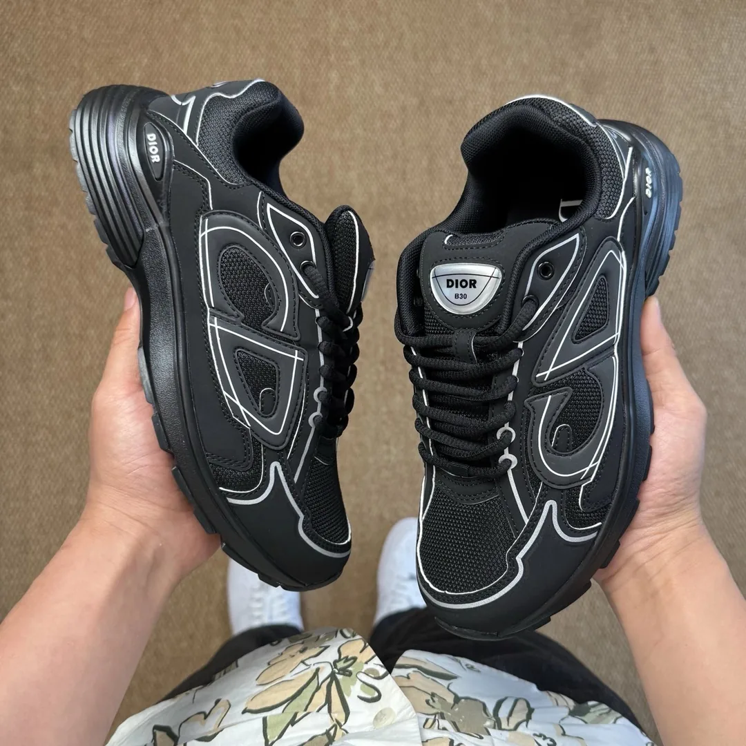 Dior B30 Grey Sneakers — Photo 7