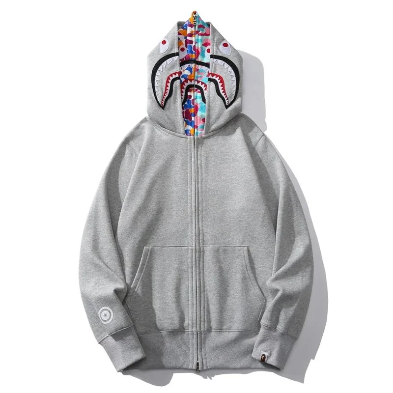 Zip-Up Hooded Sweatshirt — Photo 11