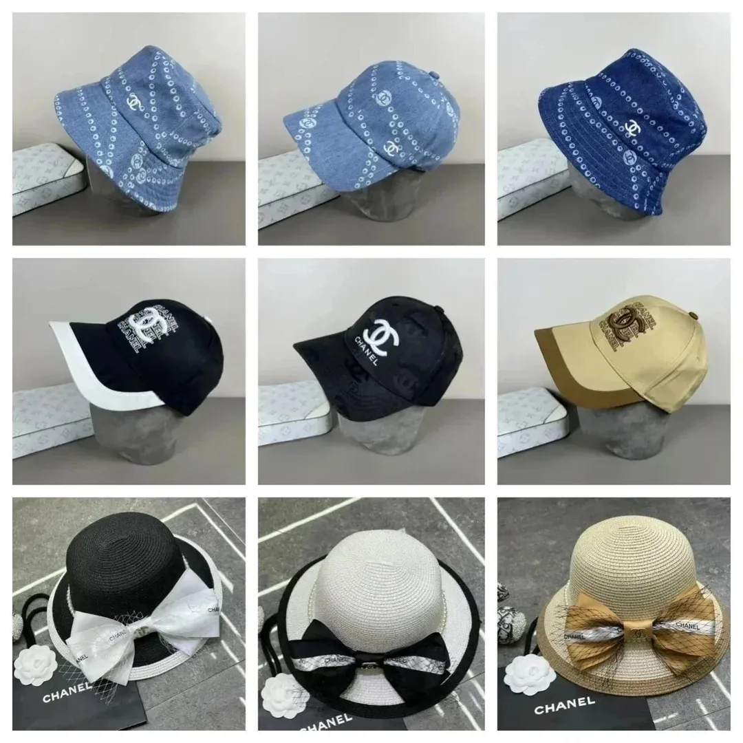 Chanel CC Logo Hat Collection