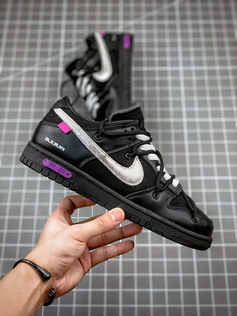 Nike Dunk Low Black Pink Purple The 50 — Photo 15