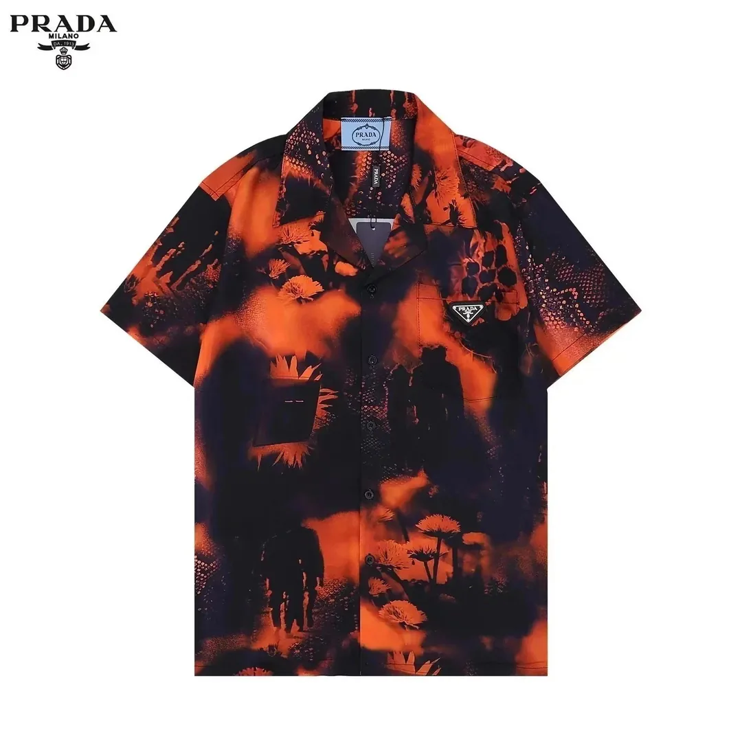 Prada Print Camp Collar Shirt Collection — Photo 15