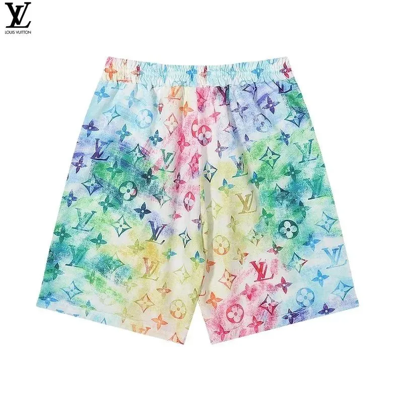Louis Vuitton LV Patch Shorts Black — QC