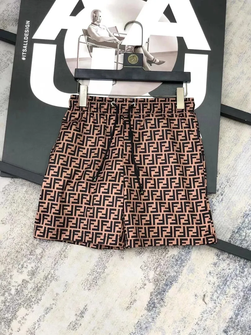 Fendi Water-Reveal Logo Shorts — QC