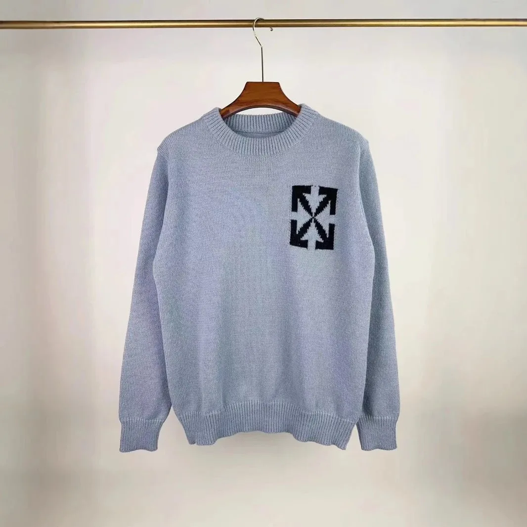 Letter Logo Crewneck Pullover Sweater — Zdjęcie 4