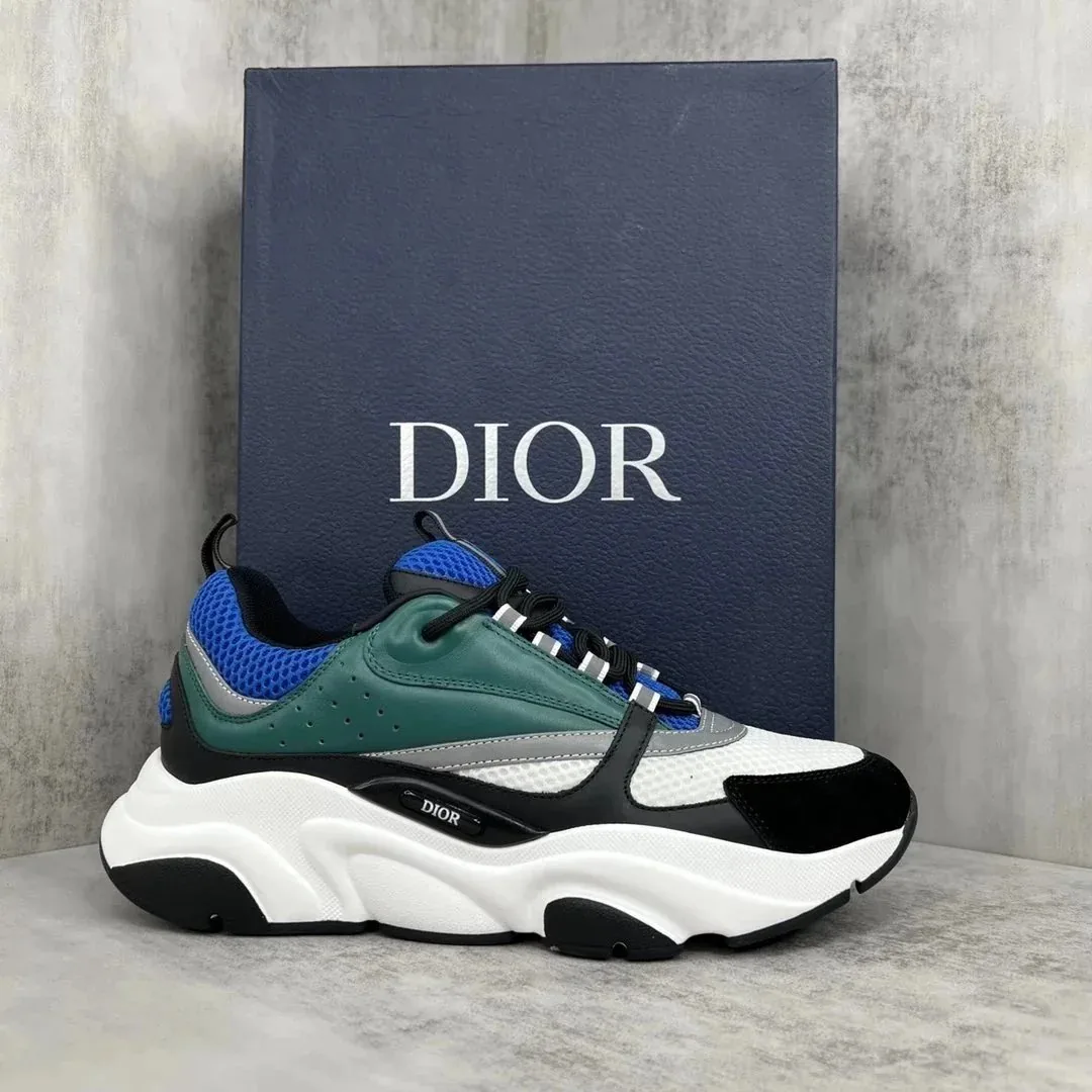 Dior B22 Blue Low-Tops — Photo 11