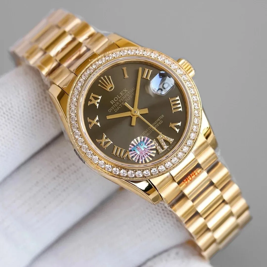 Rolex Datejust Diamond Dial Two-Tone Watch — Photo 15
