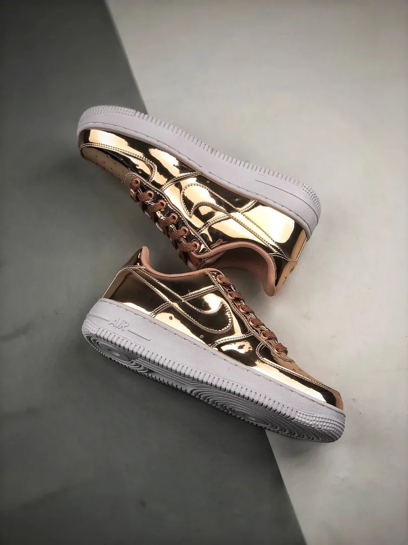 Nike Air Force 1 Lunar Mirror Gold — Photo 11