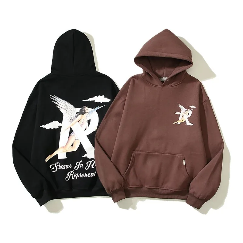 Vintage High Street Racing Hooded Hoodie — Photo 10