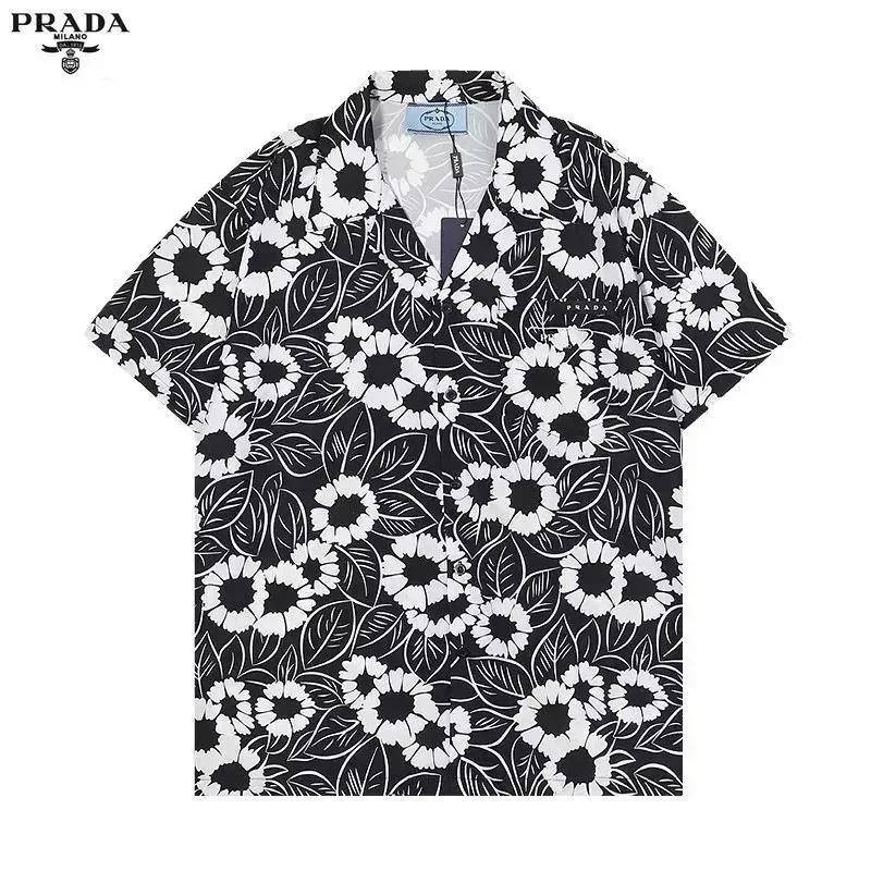 Prada Print Camp Collar Shirt Collection — Photo 2