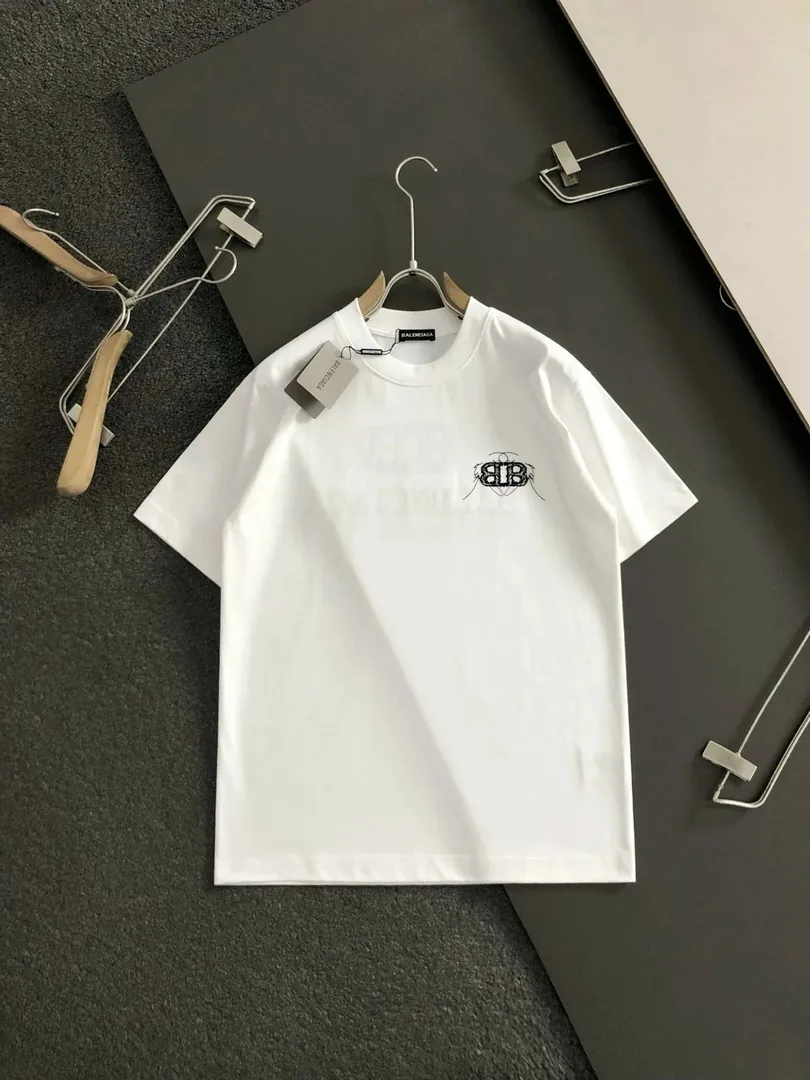 Balenciaga Logo Print T-Shirt Collection — QC