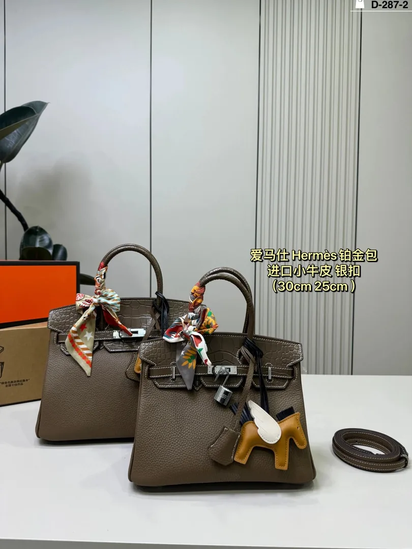 Hermes Birkin Touch Crocodile Trim Bag — photo 2
