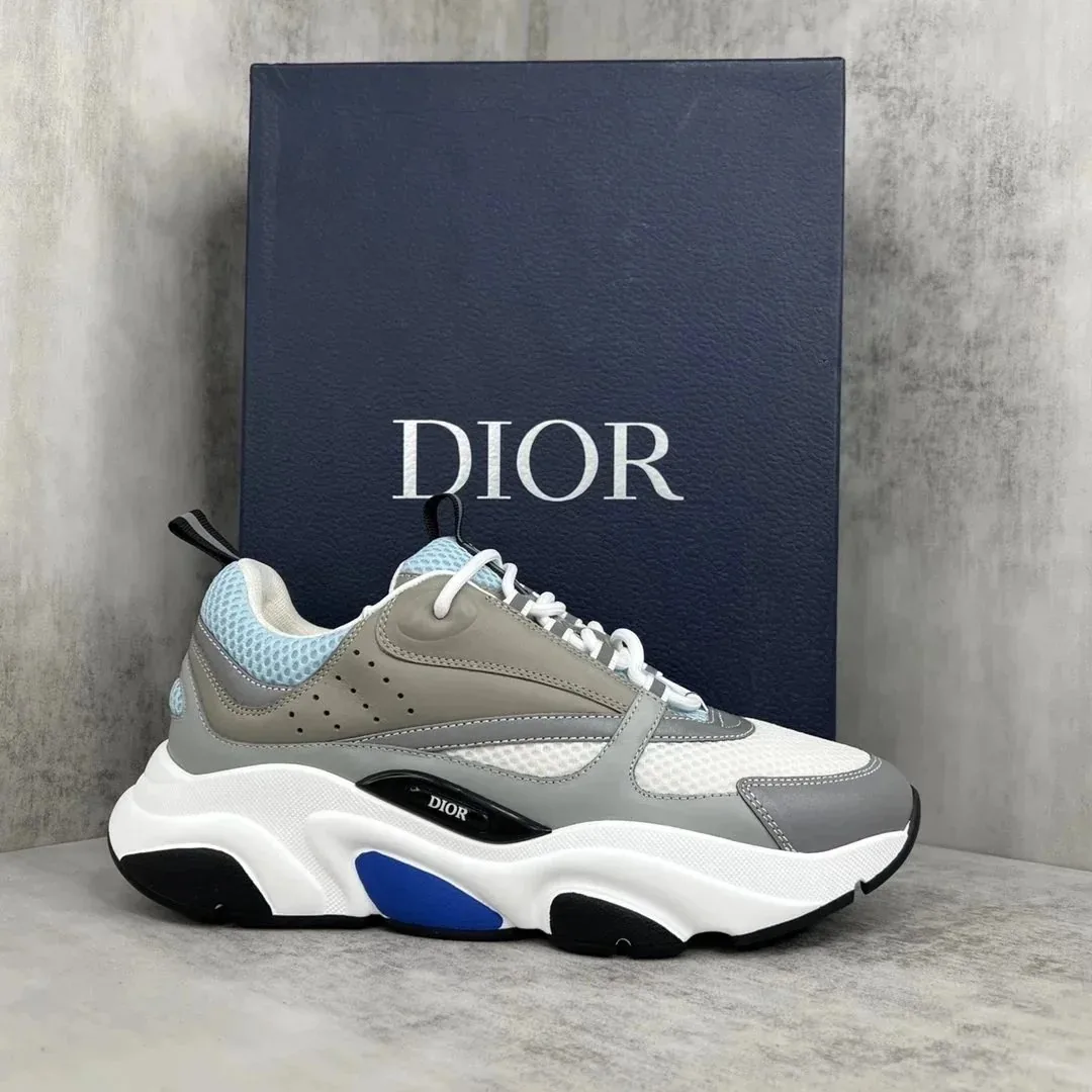 Dior B22 Blue Low-Tops — Photo 14