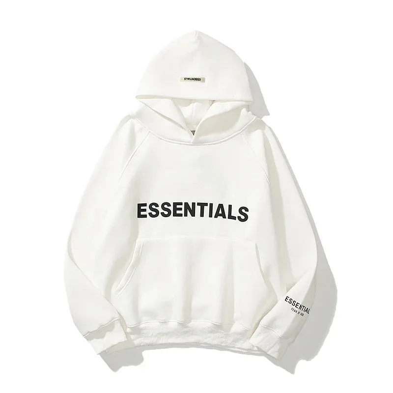 Reflective Letter Hoodie — Photo 6