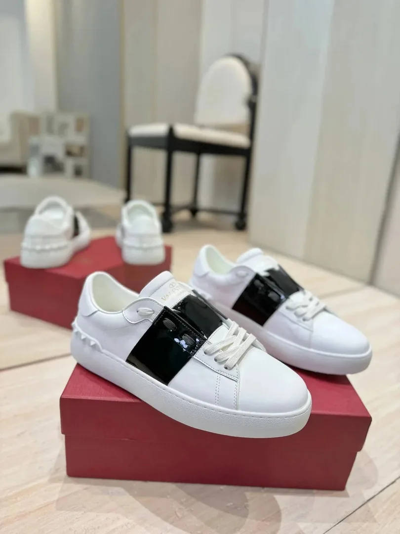 Valentino Open Sneaker Disco Red Sneakers — QC
