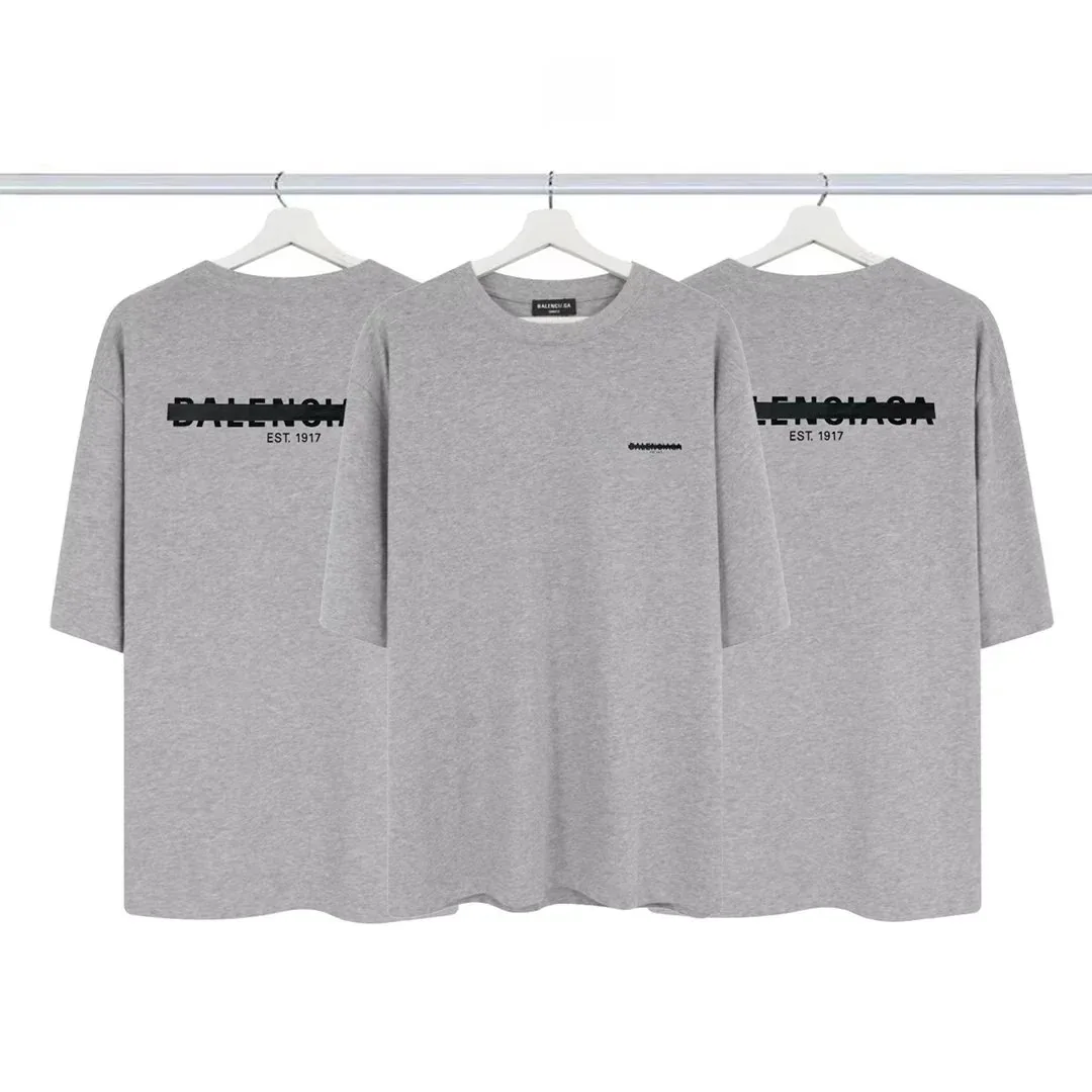 Balenciaga Split Logo Print T-Shirt Collection — QC