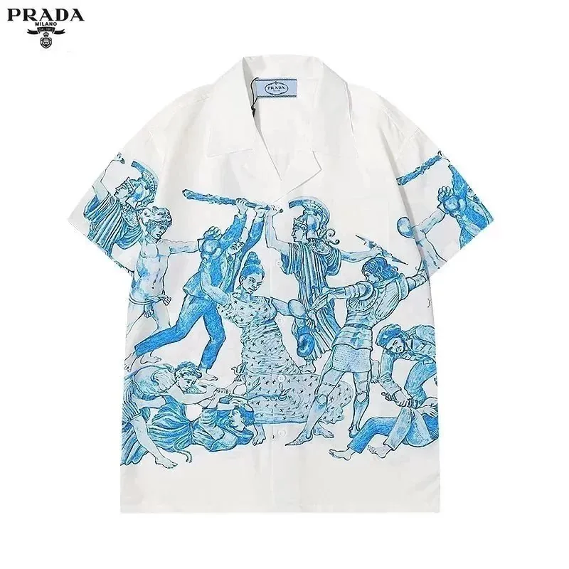 Prada Print Camp Collar Shirt Collection — Photo 10