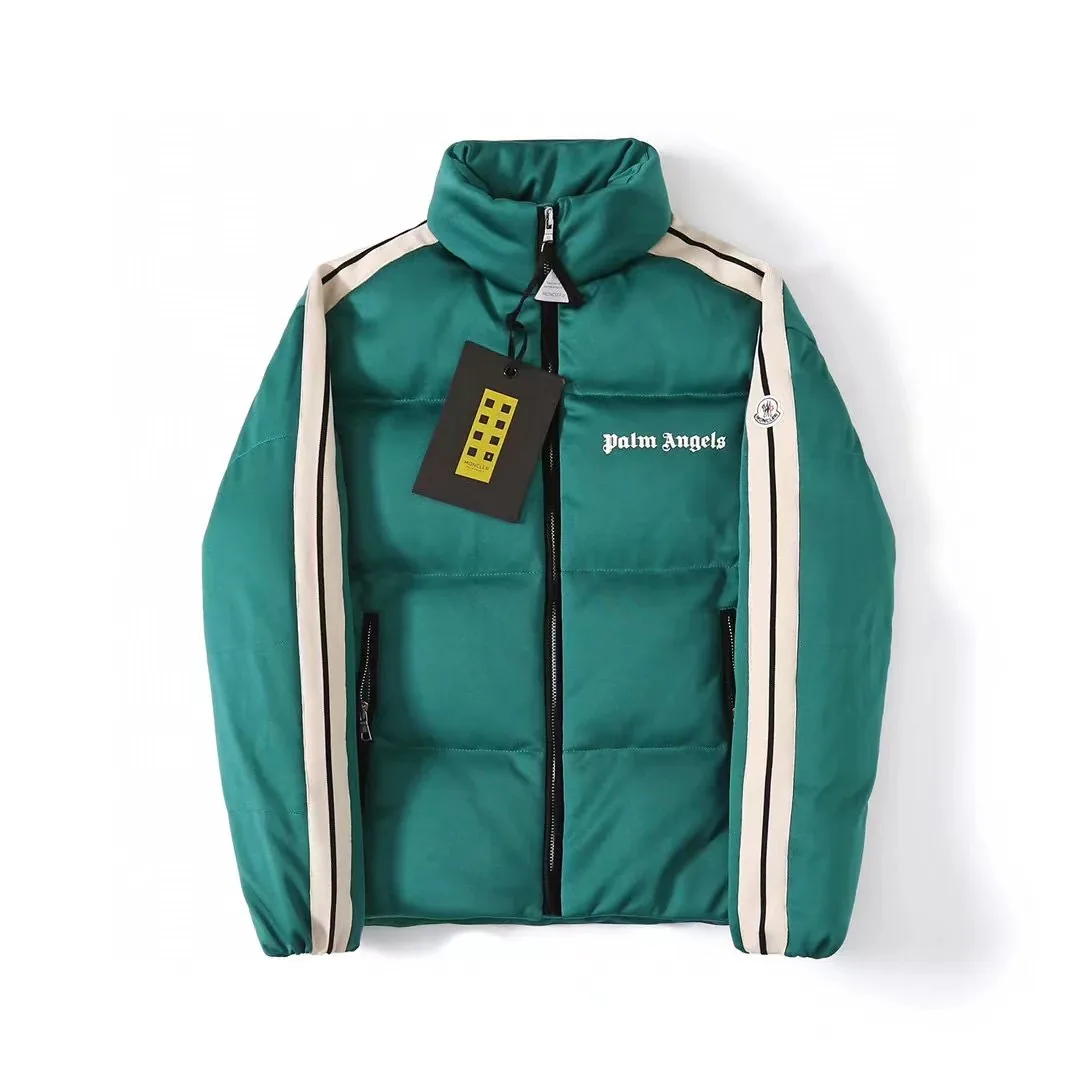Palm Angels Embroidered Logo Down Jacket — Photo 2