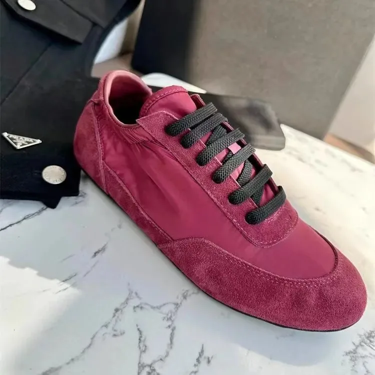 White Mesh Platform Trainers — QC
