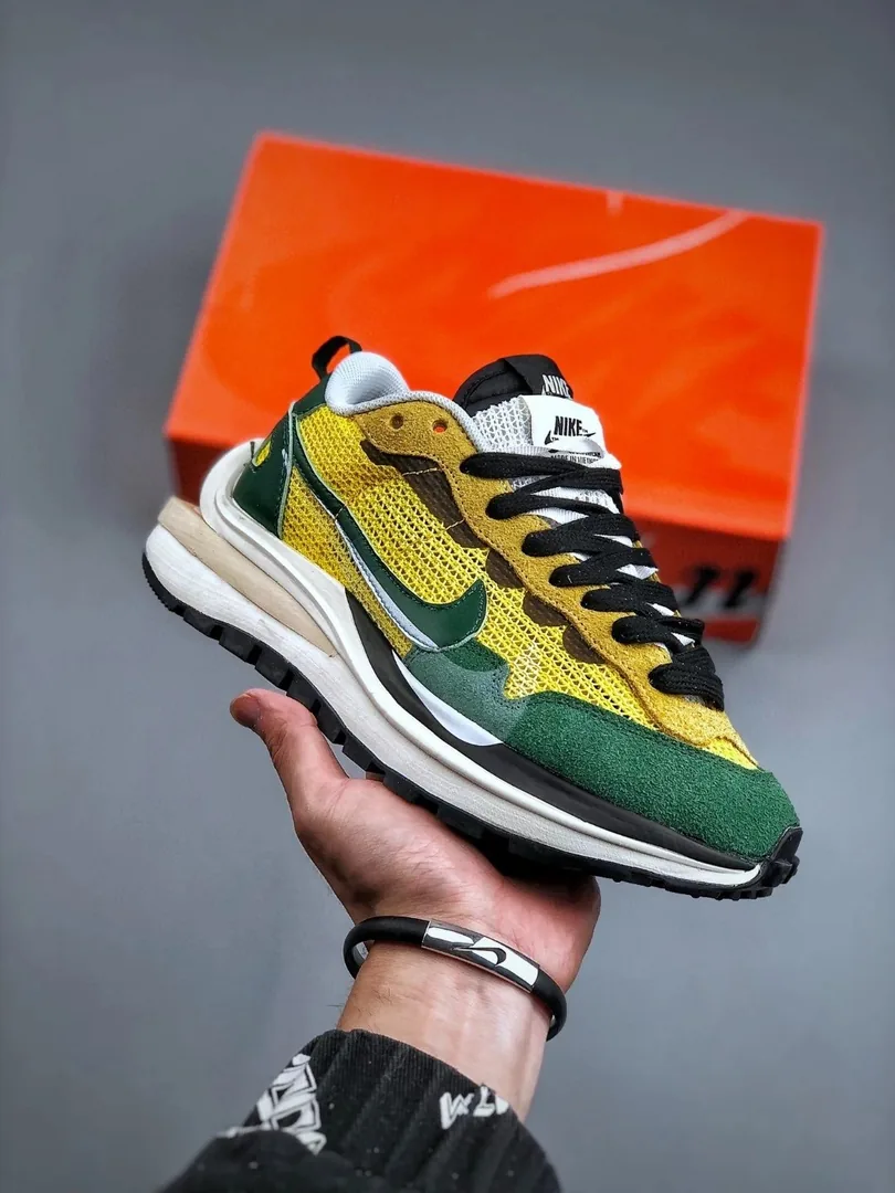 Nike LDWaffle (Sacai) Grey Yellow Sacai Vapor Waffle — Photo 15