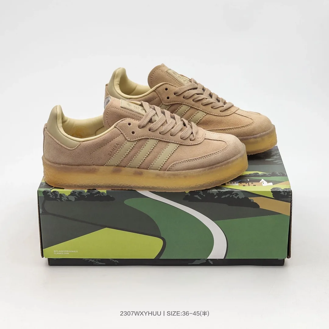 Adidas Samba Brown Kith Clarks 8th Street — Photo 2