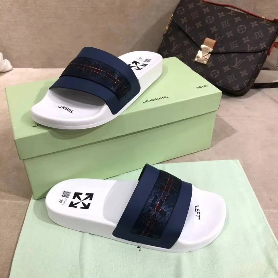 Off-White Industrial Slides — QC