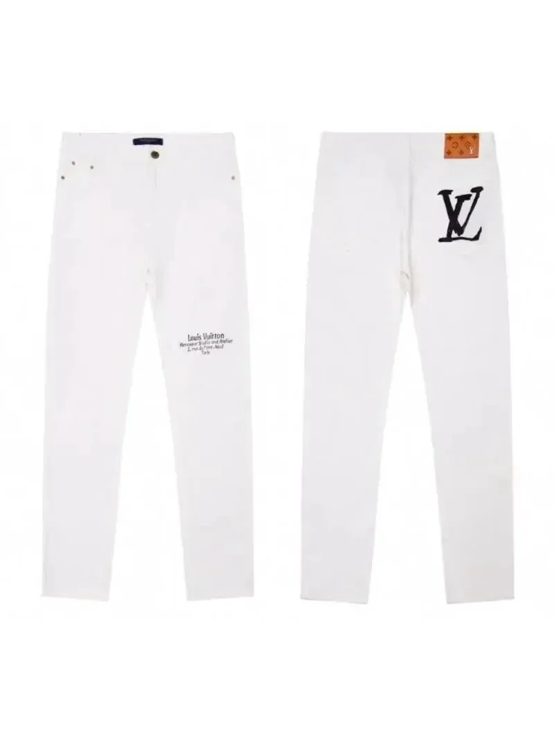 Print Denim Jeans — photo 6