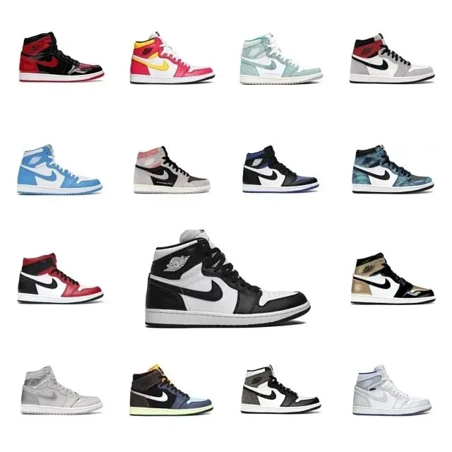 Jordan 1 Black Trainers