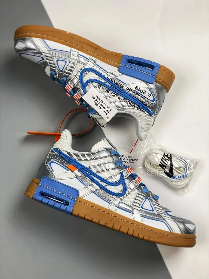 Nike Rubber Dunk (Off-White) Beige Sole Low-Top Sneakers — photo 11