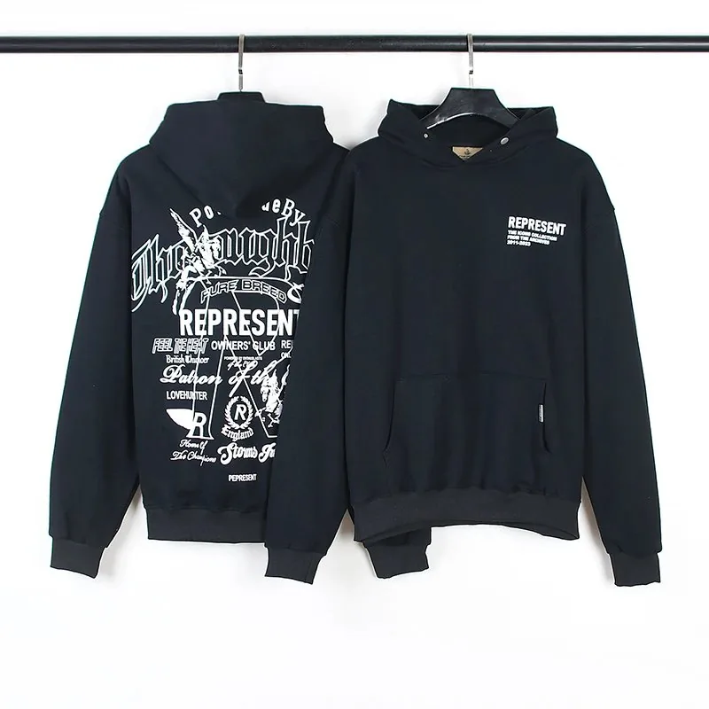 Vintage High Street Racing Hooded Hoodie — Photo 14