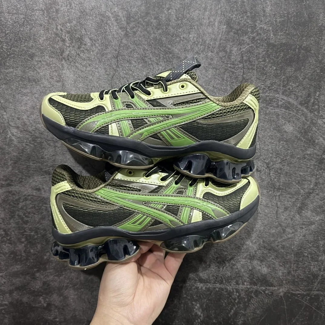 Asics Gel-Kinsei Brown Kinetic Leather Loafers — QC