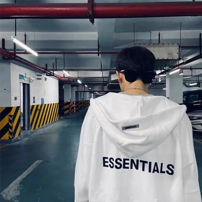 Essentials Hooded Zip Hoodie — Photo 6