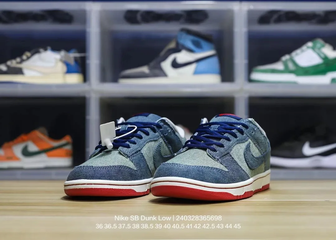 Nike SB Dunk Low Vans Reese Forbes Denim — Photo 4