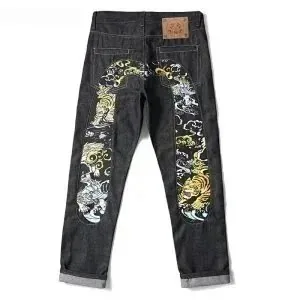 Washed Ripped Patchwork Jeans — photo 7