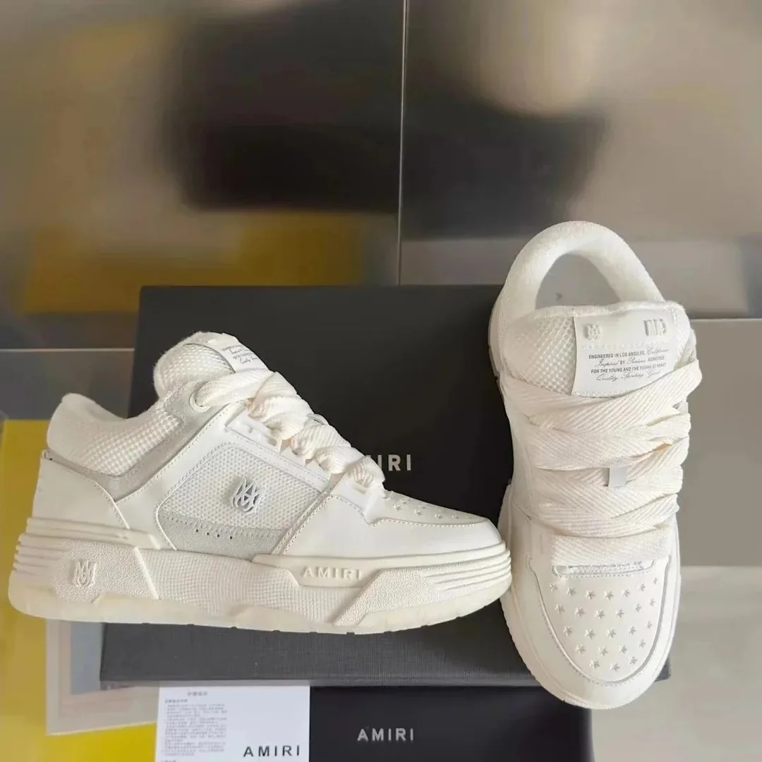 Amiri MA-1 Grey White Trainers — QC