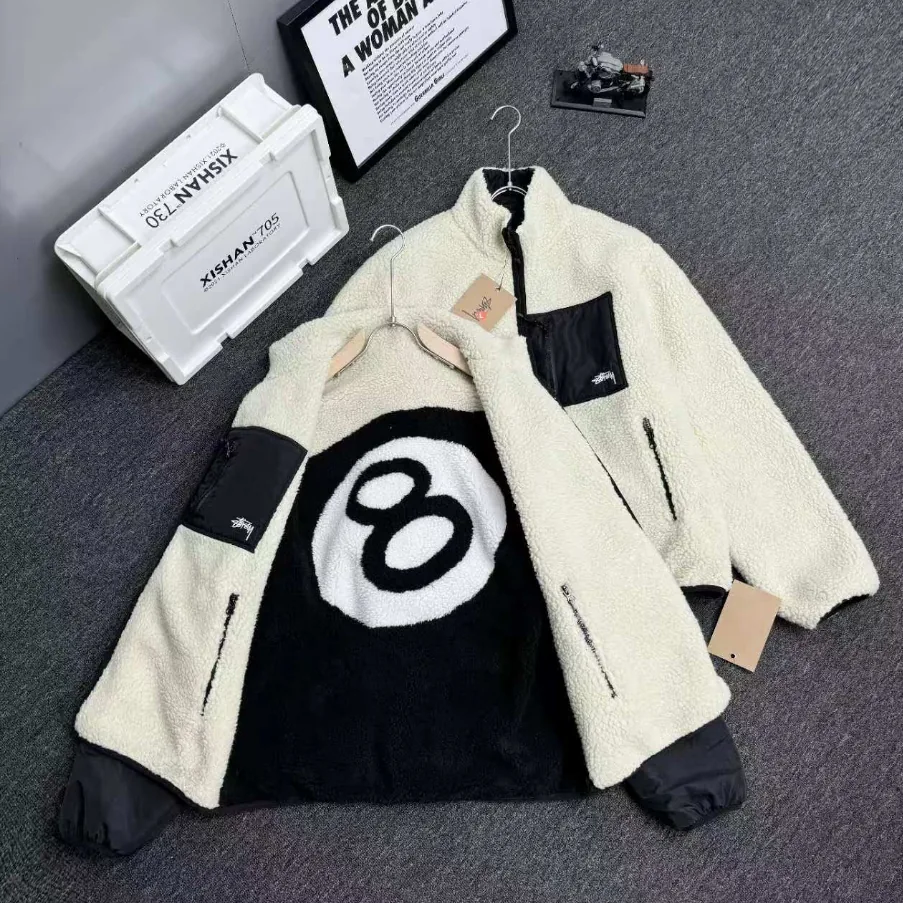 Stussy Shearling Jacket — Photo 5