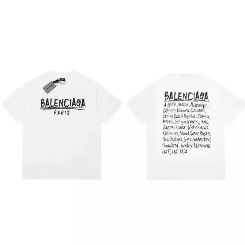 Balenciaga BB Logo Print T-Shirt Collection — Photo 12