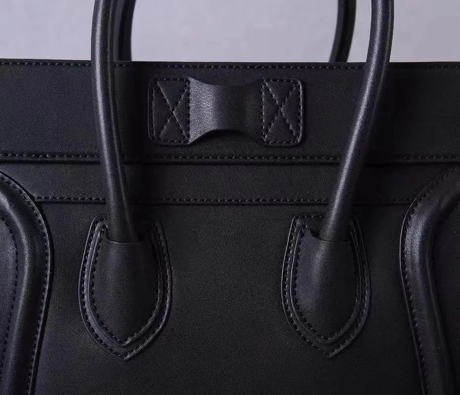 Celine Mini Luggage Black Smooth Leather — photo 7