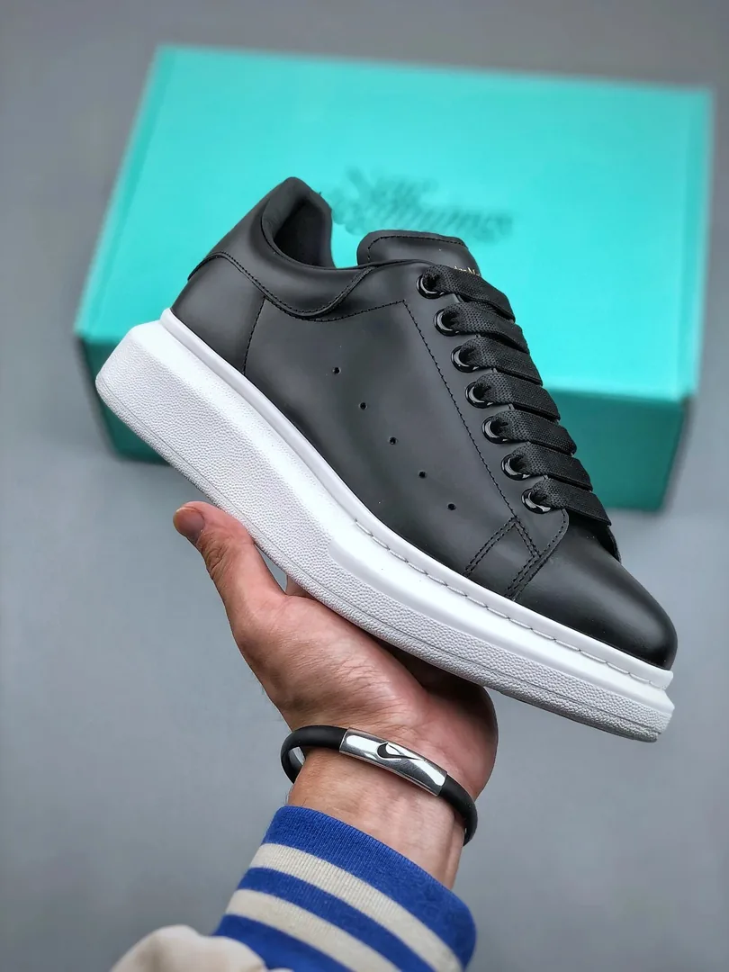 Alexander McQueen Oversized Sneaker White Athletic Sneakers — Photo 9